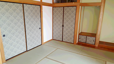 クロス貼り