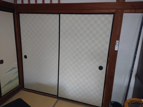 糸島市井田のI様邸の襖の新調サムネイル