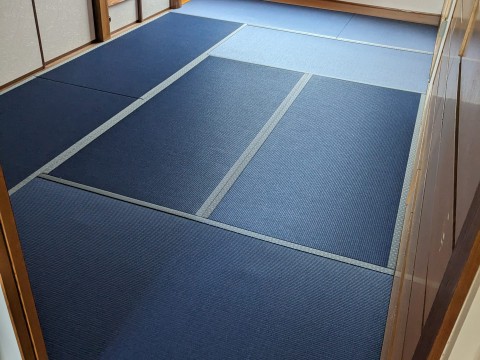 長崎県佐世保市のホテル従業員休憩室の畳新調と襖貼替サムネイル